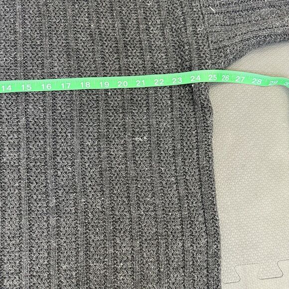 Vintage 90s Duplex Designs Men's Crewneck Sweater Size Large Grey Heavy Charity - Picture 10 of 12